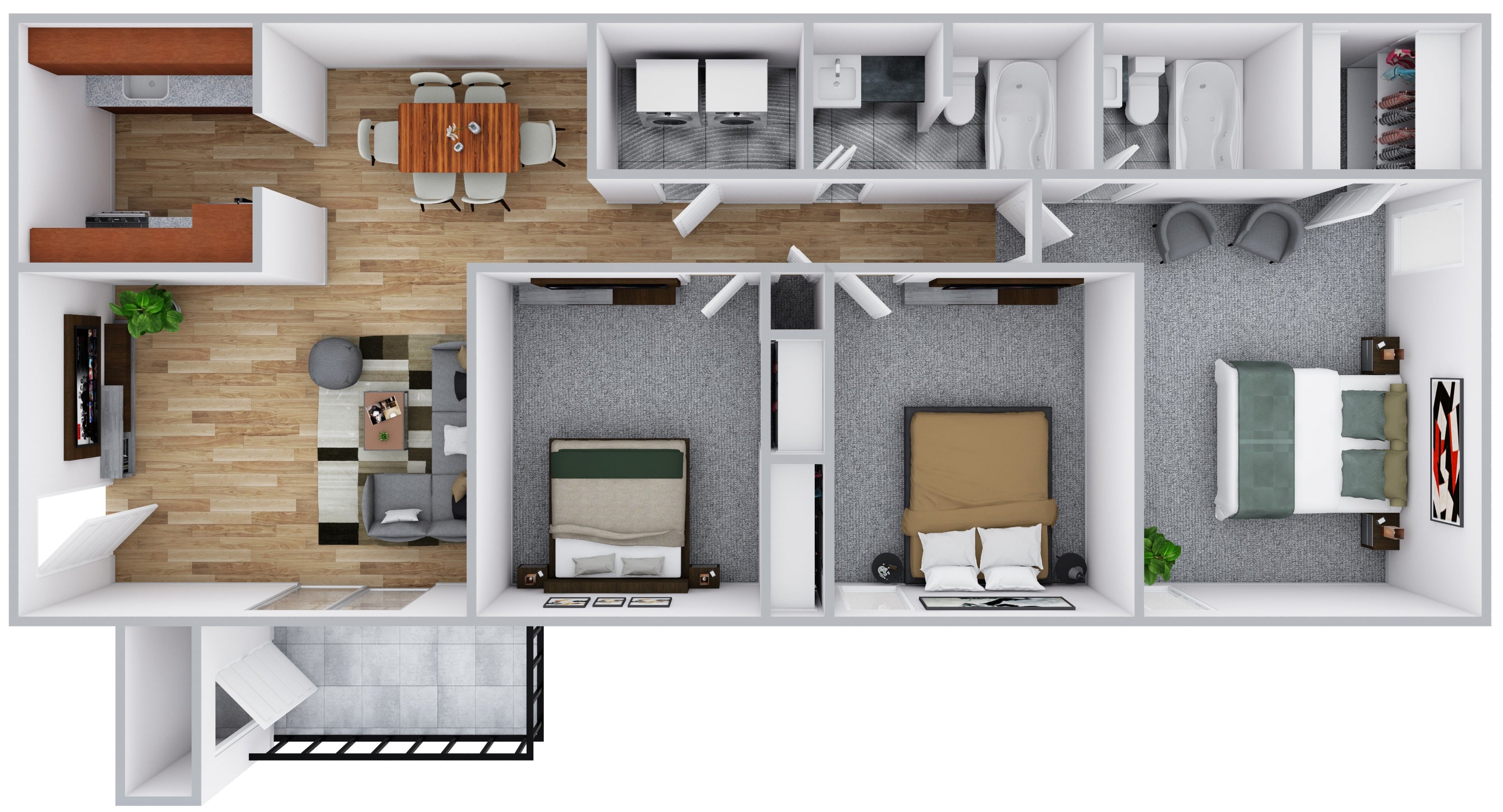3 BEDROOM Image